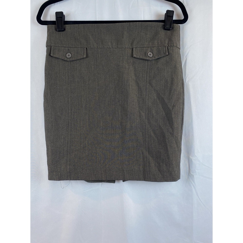 Express Women's‎ Size 4 Straight Business Career Gray Skirt